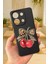 Redmi Note 13 4g Uyumlu Kiraz Leopar Fiyonk Desenli Silikon Darbe Emici Rubber Kılıf 1