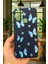 Samsung Galaxy A21S Uyumlu Mavi Kelebek Desenli Silikon Darbe Emici Klasik Korumalı Rubber Kılıf 2