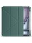 Apple iPad Air 11'' M3 2025/M2 2024 Uyumlu Üçgen Katlanabilir Kalem Şarj Bölmeli Standlı Kılıf 3