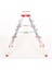 Alüminyum Çift Çıkışlı 4 Basamaklı Merdiven (91 Cm) (Accm.02) 2