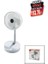 Masa Üstü Vantilatör USB Şarjlı Katlanır Fan=16.4cm - Uzayan AYAK=12.5-19CM 180 Derece Dönebilen Telefonluklu Bwfn-11 (5324) 2