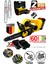 Kömürsüz Motor X2 Çift Pala Çift Zincir Şarjlı Akülü Dal Budama Makinesi 40VF 10AH Çelik Şanzuman 2