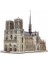 4 Adet Notre Dame De Paris - Fransa 3D Puzzle 1