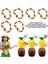 Tropikal Hawaii Parti Malzemeleri – Kolye, Pipet, Bardak Seti (5263) 1