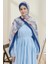 Gelincik Desen Bambu Şal 1