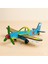 Boyanabilir Ahşap Uçak - Model Uçak - Ahşap Boyama Etkinlik - 50'li Set 6