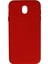Samsung Galaxy J7 Pro / J730 Kılıf Nano Içi Kadife Silikon - Kırmızı (K95) 1