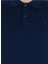 Erkek Slim Fit Polo Yaka Basic T-Shirt-Lacivert 5