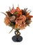 Eskitme Düğüm Saksılı Turuncu Çiçek Aranjman 4