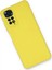 Xiaomi Redmi Note 11 Kılıf Nano Içi Kadife Silikon - Sarı (K95) 3
