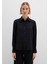 Tencel Tm Liyosel Karışımlı Siyah Gömlek 1211374-900 4