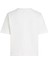 Modern Interlock Boxy Ss Tee Kadın Beyaz T-Shirt - WW0WW47458 3