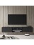 Hunerika Dinova 2 Kapaklı Tv Ünitesi-Wood Siyah-Minifiks Bağlantılı 2