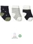 3lü Penye Erkek Soket Çorap 10111 Antrasit 1