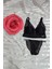 Bralet Takım Fantezi Dantel Tül Detaylı Yan Ipli Yumuşak Pedli Takım 1