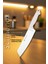 Sürmene Serisi Santoku Mutfak Şef Bıçak Et Ekmek Sebze Salata Şef Bıçağı Beyaz Verzalit Sap HDS-158 2