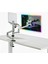 STD72024MLG 11"-17" Notebook 17"-32" Monitör Destekli Alüminyum Monitör Tutucu 1
