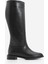 Kadın Fermuarsız Günlük Çizme Meloya Siyah 3