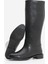 Kadın Fermuarsız Günlük Çizme Meloya Siyah 7