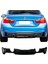 Bmw 4 Serisi F36 Grand Coupe Uyumlu Sağ-Sol Tek Çıkışlı Arka Difüzör (Plastik) 1