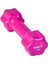 1 kg Pvc Dambıl Ağırlık Pembe 1