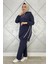 Kadın Kapüşonlu Kombinli Tesettür Takım 1