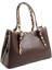 Kahve - Vizon - Leopar SP1252 Kadın El Çantası 4