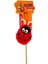 Petzzcats Ladybird Matatabi ve Çıngırak Sesli Kedi Oltası Oyuncağı Kırmızı/sarı 42 cm 1