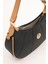 Siyah Camel Kadın Omuz Çantası 930199 4
