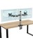 STD55024S Basic 17"-32" Geniş Aralıklı Hareketli Vesa Çift Kol Monitör Tutucu 1