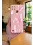 Realme C21Y ve C25Y -Pembe Kelebek Desenli Silikon Darbe Emici Klasik Korumalı Rubber Kılıf 2