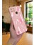 Realme C21Y ve C25Y -Pembe Kelebek Desenli Silikon Darbe Emici Klasik Korumalı Rubber Kılıf 3