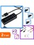 4 Girişli USB Çoğaltıcı + Type C Kulaklık Dönüştürücü - 2li Set P1Q2R3 1