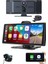 Android ve Ios Uyumlu Ön Arka Çift Kameralı Araç Ekranı Dokunmatik Carplay - M038R809-K65038 1