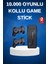 Çift Kollu 2.4g Kablosuz Retro 4K Game Stick 3500 Oyun Atari Hd Görüntü Kalitesi - N776J074-M14 1