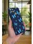 Realme C21Y ve C25Y - Mavi Kelebek Desenli Silikon Darbe Emici Klasik Korumalı Rubber Kılıf 3