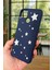 Realme C25S Uyumlu Mini Yıldız Desenli Silikon Darbe Emici Klasik Korumalı Rubber Kılıf 3
