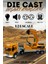 Kepçe Iş Makinası 1:24 Işıklı Müzikli Çek Bırak 30 cm Die Cast 1