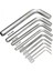 9'lu Çelik Alyan Anahtar Seti (Birer Adet 2MM-2,5MM-3MM-3,5MM-4-5MM-6MM-8MM-10MM) 1