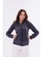 Kadın Slim Fit Tam Fermuarlı Polar Ceket 1