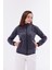 Kadın Slim Fit Tam Fermuarlı Polar Ceket 2