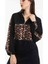 Leopar Desen Garnili Tunik 1
