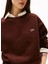 Yuvarlak Yaka Nakışlı Kahve Kadın Sweatshırt DW0DW21961GS7 4