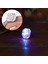 Kristal Tasarımlı LED Glow Işıklı 3 Modlu Gümüş Yüzük 3.5 x 5 cm 2