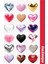 Heart Collection Sticker, Çıkartma, Ajanda, Günlük, Planlayıcı, Bullet Journal ,scrapbook 1