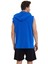Erkek T-Shirt Sıfır Kol Kapşonlu Spor Sweatshirt 5
