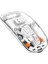 Sessiz Tıklama Çift Modlu Bluetooth ve Alıcı Şeffaf Mouse Fare 4