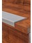 Kaydırmaz Aluminyum Basamak Köşe Profili (7 cm Genişlik x 1.7 cm Rıht x 2.5 M Boy, Açık Gri) 2