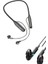 60 Saat Kablolu Boyun Askılı Dijital Göstergeli Bluetooth Kulaklığı - M985K075-R67985 3