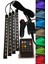 12'li Şerit LED Işık Rgb Sese ve Müziğe Duyarlı Araç Içi Ayak Altı - T590G272-Z26590 3